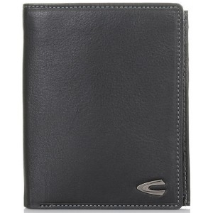 Camel Active Vegas Δερμάτινο Ανδρικό Πορτοφόλι B34-707-60 Μαύρο Wallets