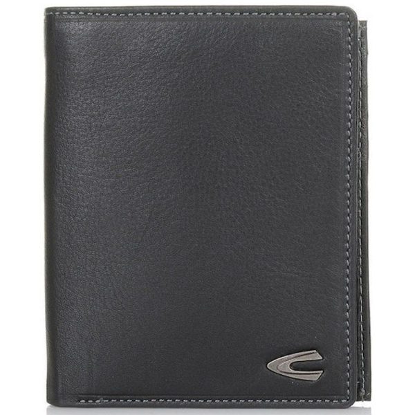 Camel Active Vegas Δερμάτινο Ανδρικό Πορτοφόλι B34-707-60 Μαύρο