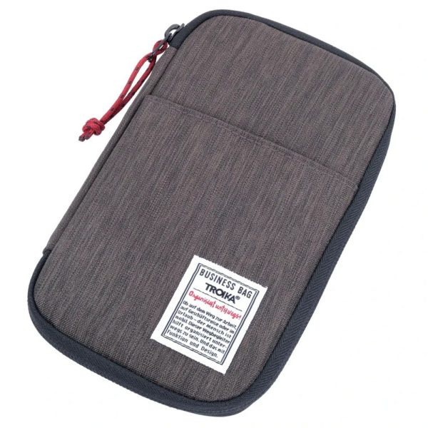 TROIKA BBG66/GY BUSINESS TECH TRAVELLER Επαγγελματικό-Ταξιδιωτικό Organizer Γκρι