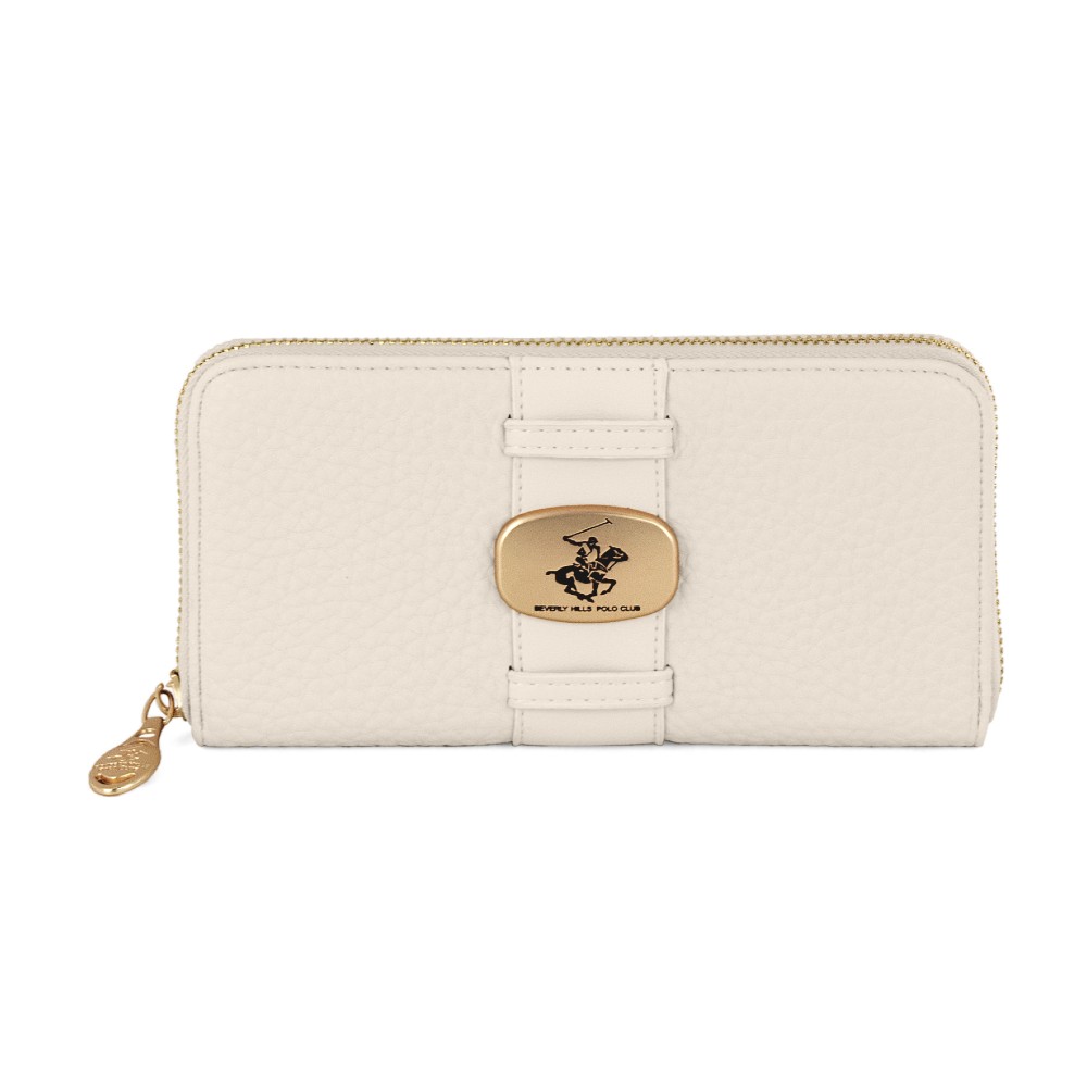 Beverly Hills Polo Club BH-4523 Γυναικείο Πορτοφόλι Μπεζ Πορτοφόλια