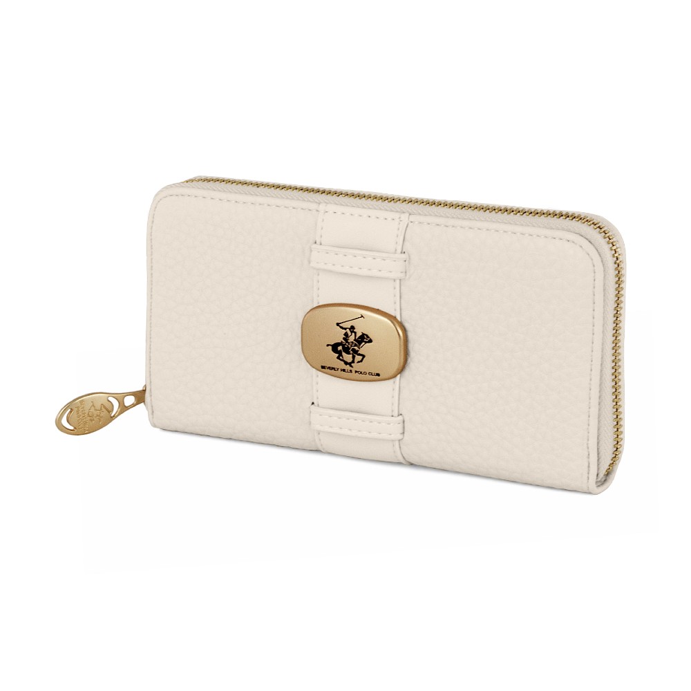 Beverly Hills Polo Club BH-4523 Γυναικείο Πορτοφόλι Μπεζ Πορτοφόλια