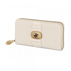 Beverly Hills Polo Club BH-4523 Γυναικείο Πορτοφόλι Μπεζ Πορτοφόλια
