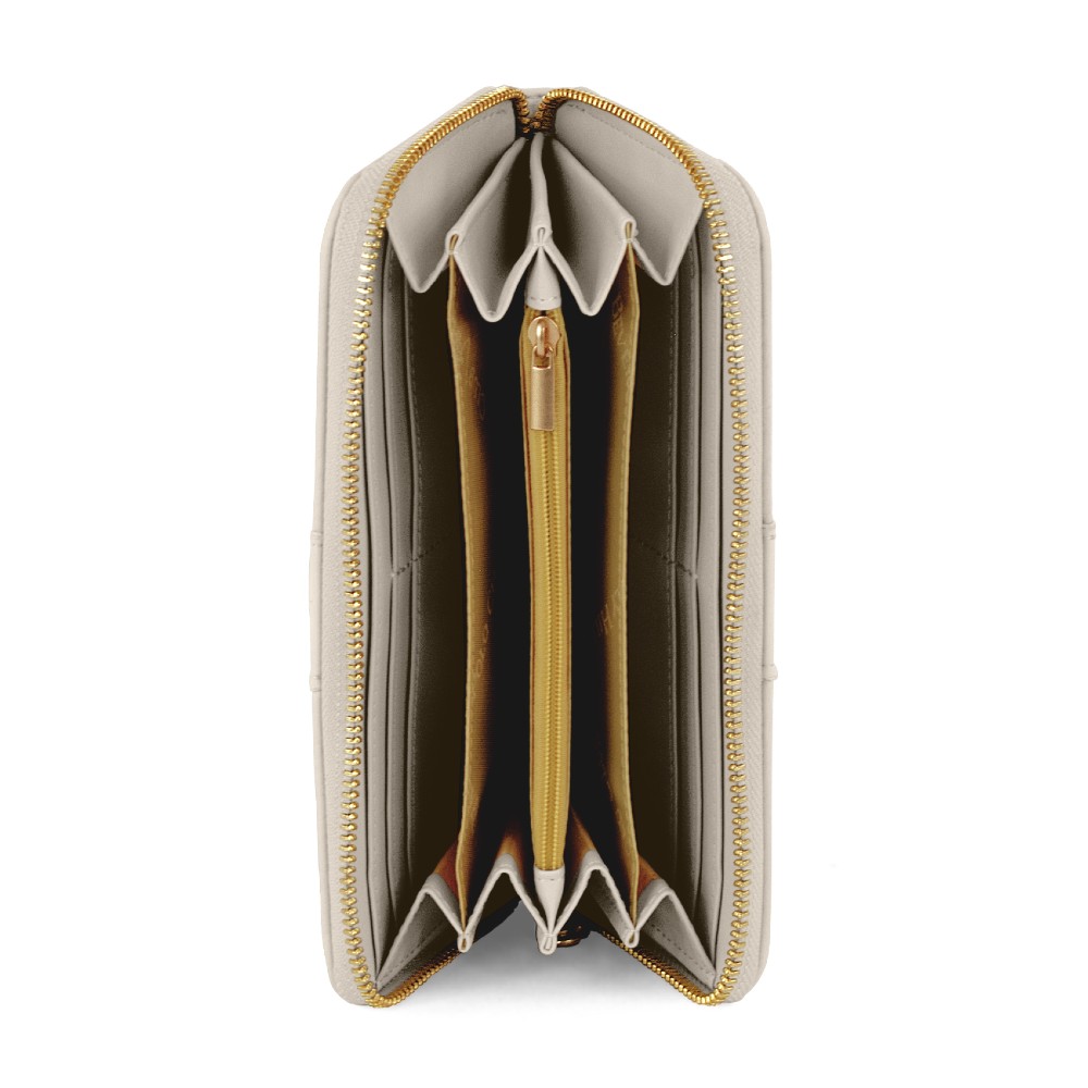 Beverly Hills Polo Club BH-4523 Γυναικείο Πορτοφόλι Μπεζ Πορτοφόλια