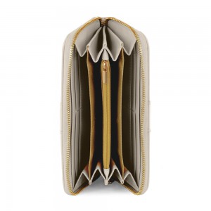 Beverly Hills Polo Club BH-4523 Γυναικείο Πορτοφόλι Μπεζ Πορτοφόλια