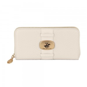 Beverly Hills Polo Club BH-4523 Γυναικείο Πορτοφόλι Μπεζ Πορτοφόλια