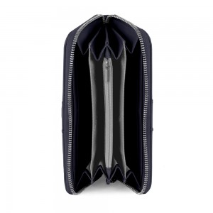 Beverly Hills Polo Club BH-4523 Γυναικείο Πορτοφόλι Μπλε Πορτοφόλια