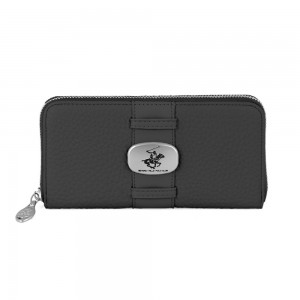 Beverly Hills Polo Club BH-4523 Γυναικείο Πορτοφόλι Μαύρο Πορτοφόλια