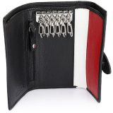Beverly Hills Polo Club BH-1355 Δερμάτινη Κλειδοθήκη Μαύρη 3