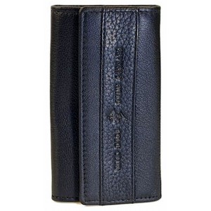 Beverly Hills Polo Club BH-1737 Δέρμα Κλειδοθήκη Μαύρη