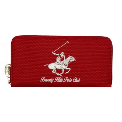 Beverly Hills Polo Club BH-4087 Γυναικείο Πορτοφόλι Κόκκινο
