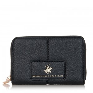 Beverly Hills Polo Club BH-4224 Γυναικείο Πορτοφόλι Μαύρο