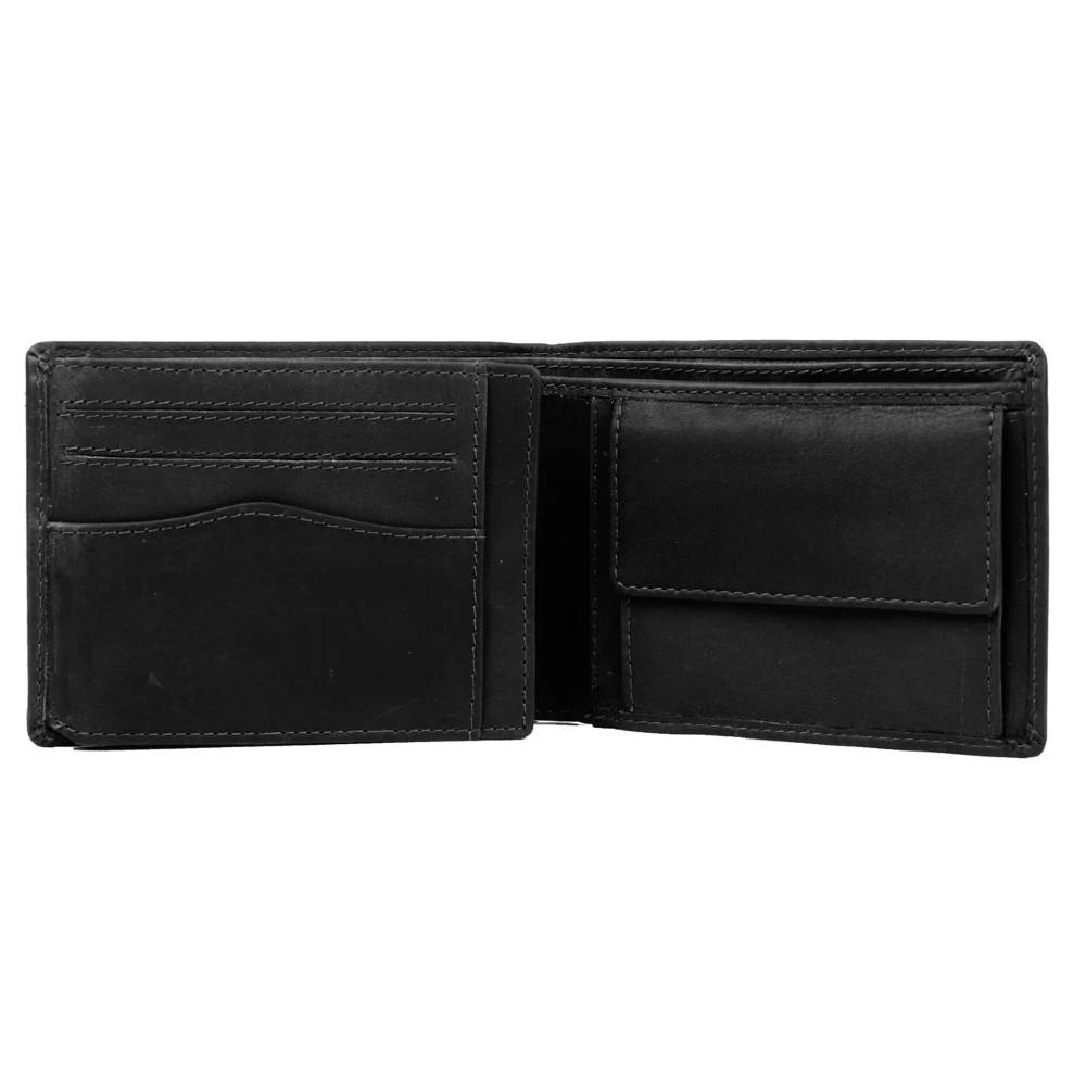 The Chesterfield Brand C08.017300 Δερμάτινο Ανδρικό Πορτοφόλι με RFID Μαύρο Πορτοφόλια