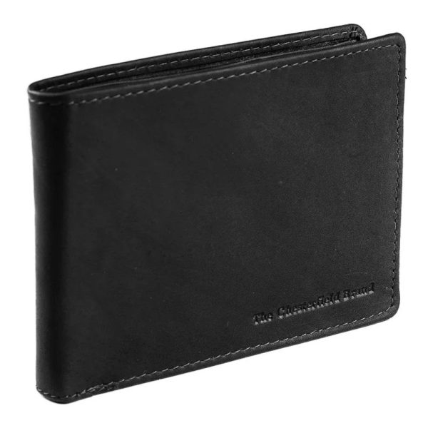 The Chesterfield Brand C08.017300 Δερμάτινο Ανδρικό Πορτοφόλι με RFID Μαύρο