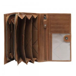 The Chesterfield Brand C08.017831 Δερμάτινο Γυναικείο Πορτοφόλι με RFID Ταμπά Πορτοφόλια