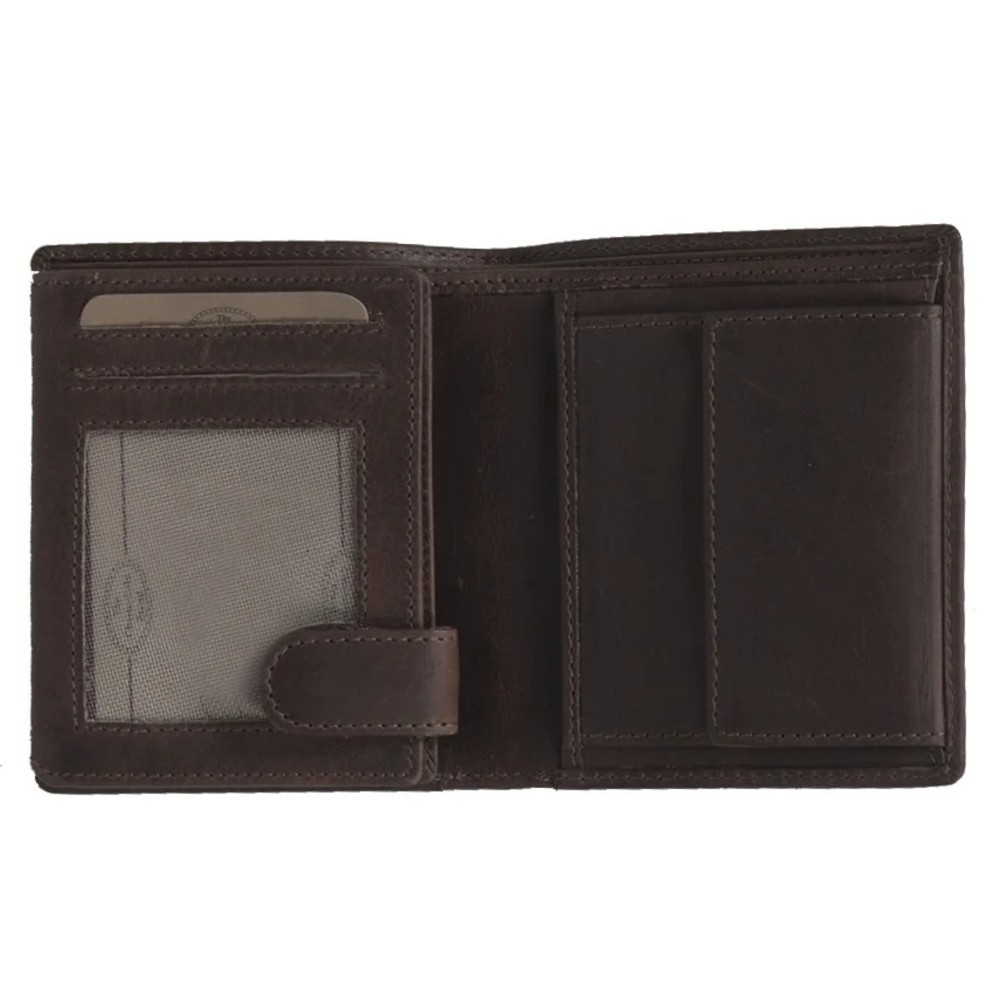 The Chesterfield Brand C08.040701 Leather Men's Wallet with RFID Brown Wallets