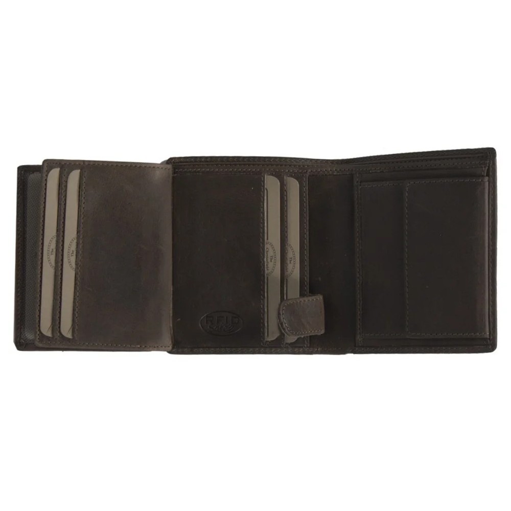 The Chesterfield Brand C08.040701 Leather Men's Wallet with RFID Brown Wallets