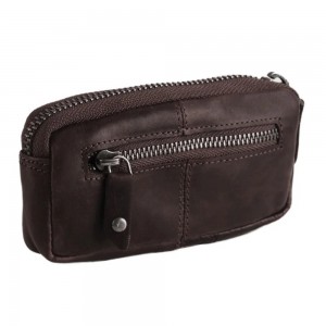The Chesterfield Brand C08.041301 Δερμάτινη Κλειδοθήκη - Πορτοφόλι Καφέ Πορτοφόλια