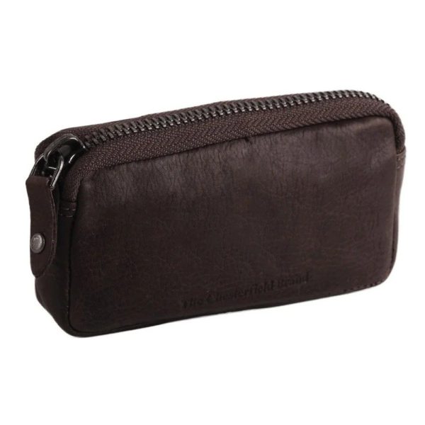 The Chesterfield Brand C08.041301 Δερμάτινη Κλειδοθήκη - Πορτοφόλι Καφέ