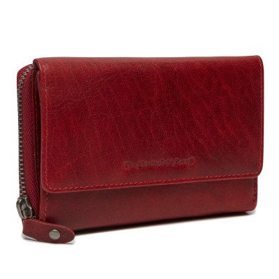 The Chesterfield Brand C08.044504 Leather Women's Wallet with RFID Red