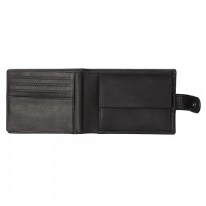 The Chesterfield Brand C08.051200 Δερμάτινο Ανδρικό Πορτοφόλι με RFID Μαύρο Πορτοφόλια