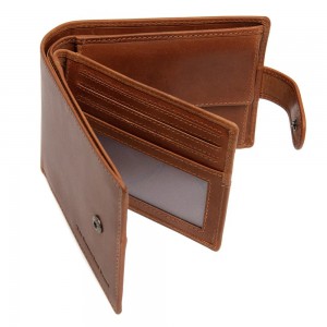 The Chesterfield Brand C08.051231 Δερμάτινο Ανδρικό Πορτοφόλι με RFID Ταμπά Πορτοφόλια