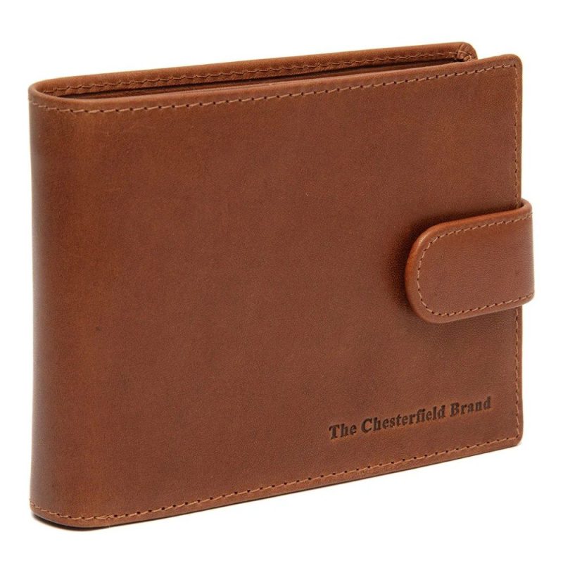 The Chesterfield Brand C08.051231 Δερμάτινο Ανδρικό Πορτοφόλι με RFID Ταμπά The Chesterfield