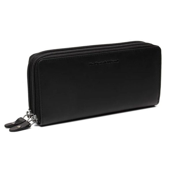 The Chesterfield Brand C08.051800 Δερμάτινο Γυναικείο Πορτοφόλι με RFID Μαύρο