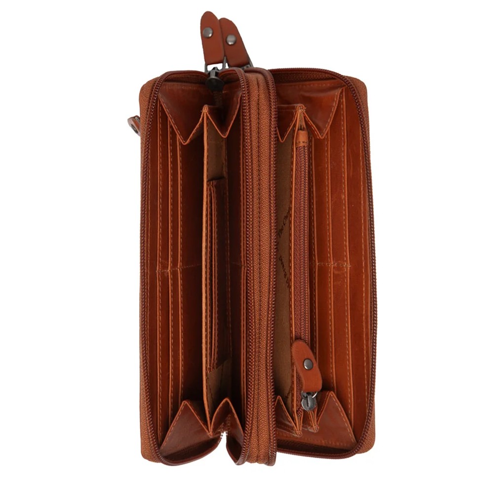 The Chesterfield Brand C08.051831 Leather Women's Wallet with RFID Cognac Wallets
