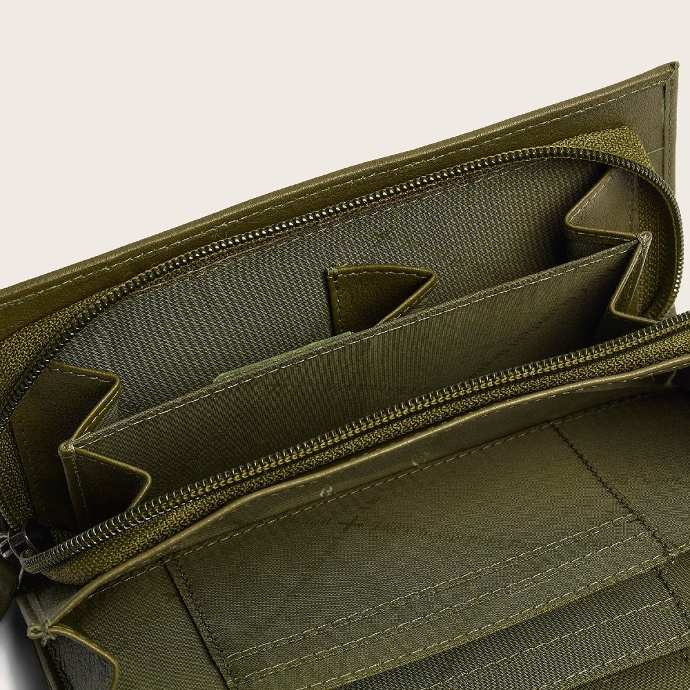 The Chesterfield Brand C08.062602 Δερμάτινο Γυναικείο Πορτοφόλι Πράσινο/Olive Πορτοφόλια