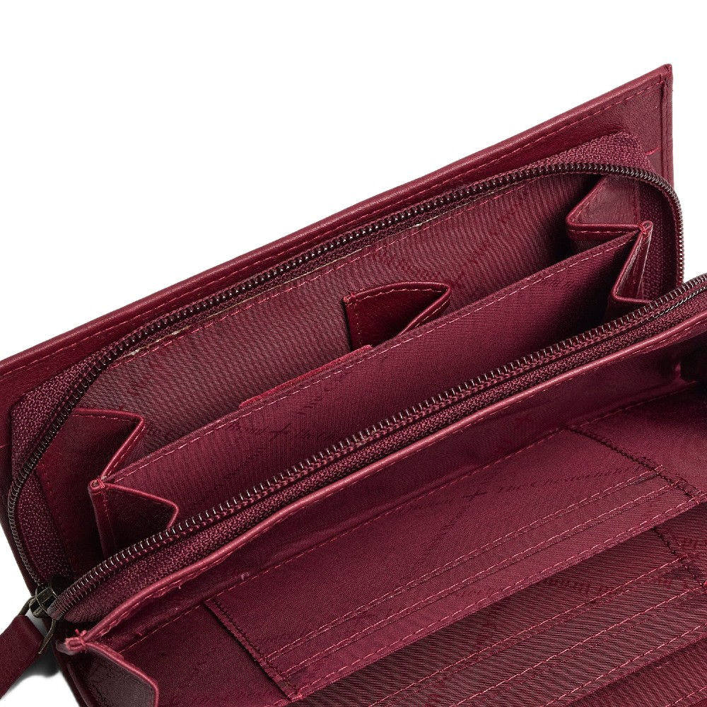 The Chesterfield Brand C08.062618 Δερμάτινο Γυναικείο Πορτοφόλι Μπορντό/Berry Πορτοφόλια