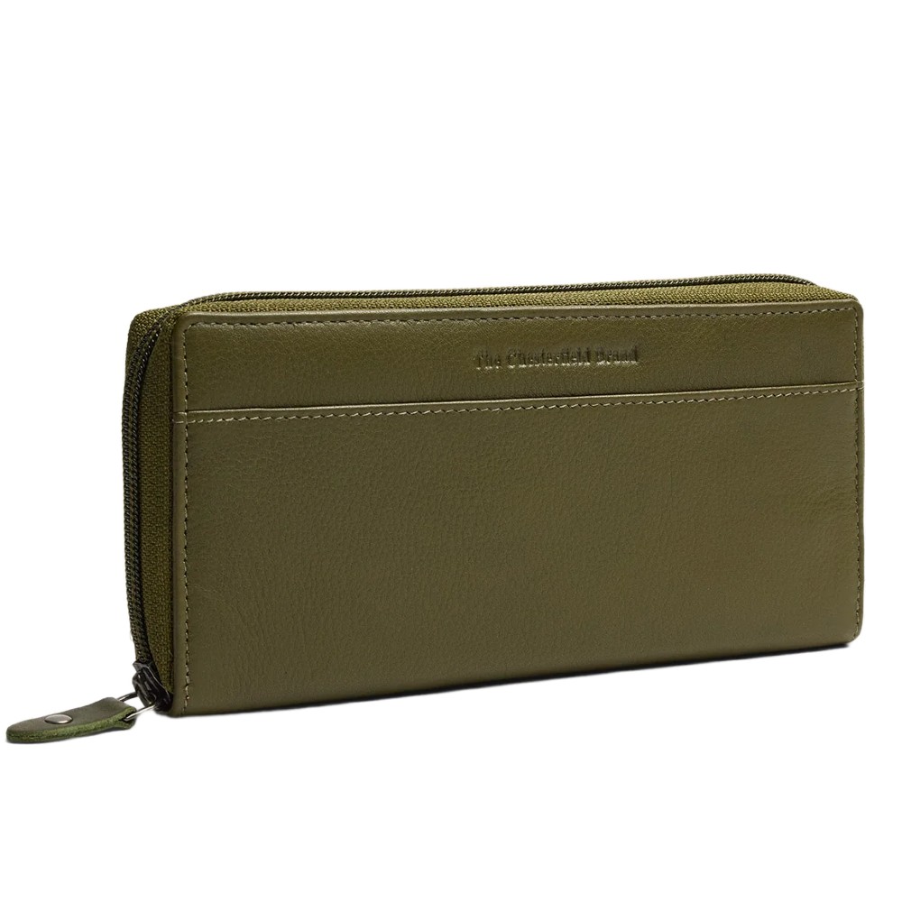 The Chesterfield Brand C08.062702 Δερμάτινο Γυναικείο Πορτοφόλι με RFID Πράσινο/Olive Πορτοφόλια