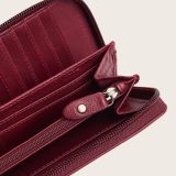 The Chesterfield Brand C08.062718 Δερμάτινο Γυναικείο Πορτοφόλι με RFID Μπορντό/Berry 6