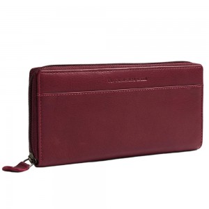 The Chesterfield Brand C08.062718 Δερμάτινο Γυναικείο Πορτοφόλι με RFID Μπορντό/Berry Πορτοφόλια