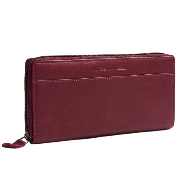 The Chesterfield Brand C08.062718 Δερμάτινο Γυναικείο Πορτοφόλι με RFID Μπορντό/Berry