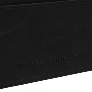 The Chesterfield Brand C08.900200 Leather Card Case with RFID Black Wallets