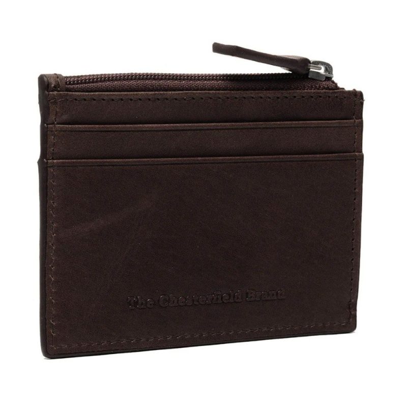 The Chesterfield Brand C08.900201 Δερμάτινη Θήκη καρτών με RFID Καφέ The Chesterfield