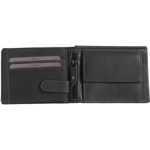 The Chesterfield Brand C08.020400 Δερμάτινο Ανδρικό Πορτοφόλι με RFID Μαύρο Πορτοφόλια