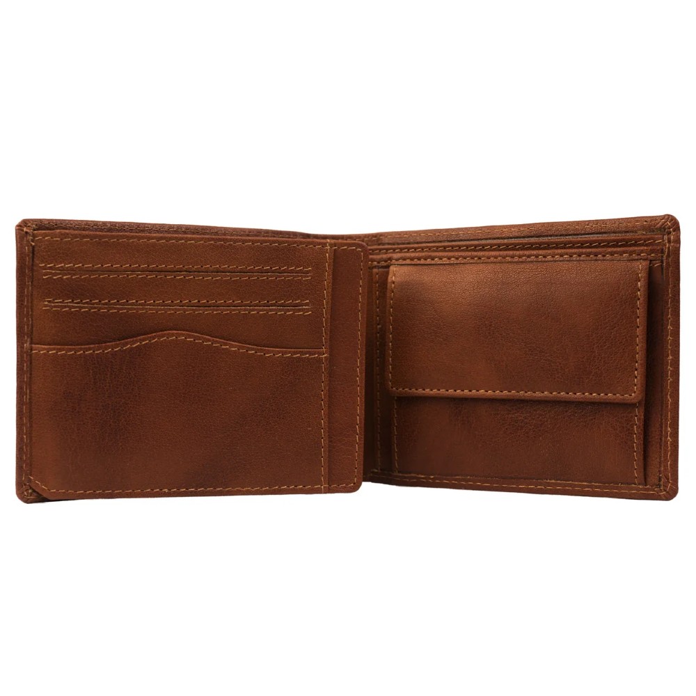 The Chesterfield Brand C08.037031 Δερμάτινο Ανδρικό Πορτοφόλι με RFID Ταμπά Πορτοφόλια