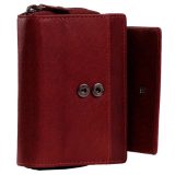 The Chesterfield Brand C08.037204 Δερμάτινο Γυναικείο Πορτοφόλι με RFID Κόκκινο 2