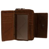 The Chesterfield Brand C08.037231 Δερμάτινο Γυναικείο Πορτοφόλι με RFID Ταμπά 4