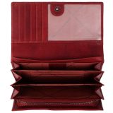 The Chesterfield Brand C08.037304 Δερμάτινο Γυναικείο Πορτοφόλι με RFID Κόκκινο 6
