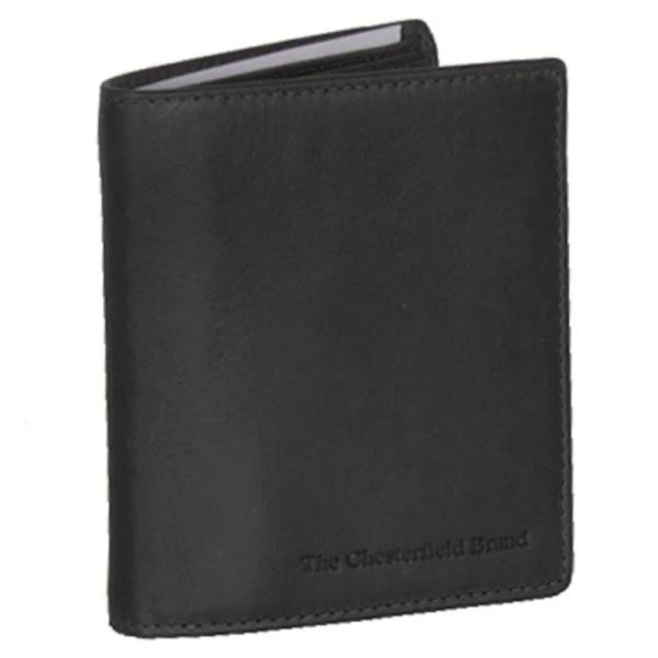 The Chesterfield Brand C08.040700 Δερμάτινο Ανδρικό Πορτοφόλι με RFID Μαύρο