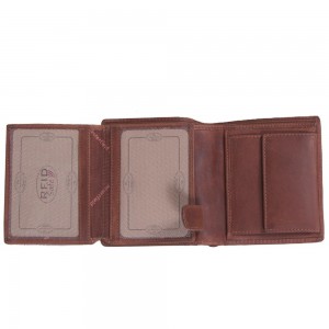 The Chesterfield Brand C08.040731 Δερμάτινο Ανδρικό Πορτοφόλι με RFID Ταμπά Πορτοφόλια