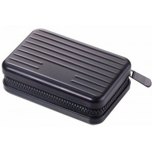 Troika CCC04/BK Καρτοθήκη Αλουμινίου με Rfid Μαύρη Πορτοφόλια