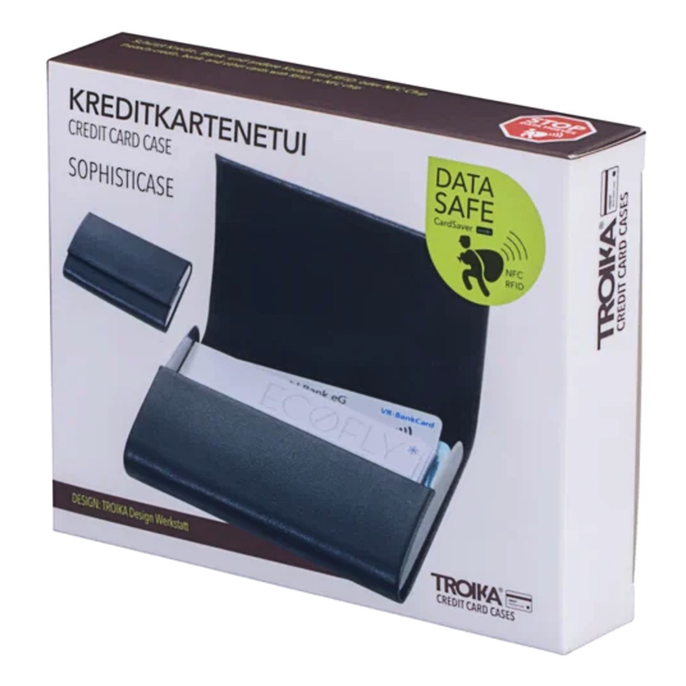 TROIKA CCC05/BK Credit Card Holder SOPHISTICASE Θήκη Καρτών Μαύρη Αξεσουάρ