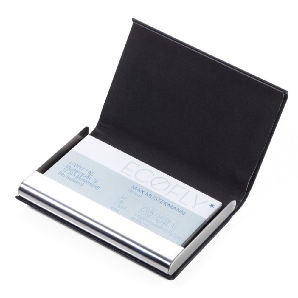 TROIKA CCC07/BK Business-credit card case Θήκη  Καρτών Μαύρη Πορτοφόλια