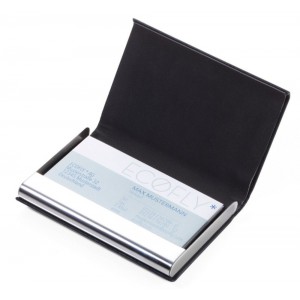 TROIKA CCC07/BK Business-credit card case Θήκη  Καρτών Μαύρη Πορτοφόλια