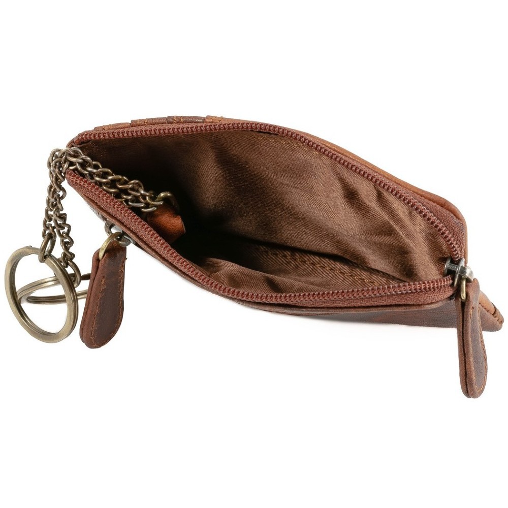 KION Καρτοθήκη δέρμα D-26 Καφέ Wallets