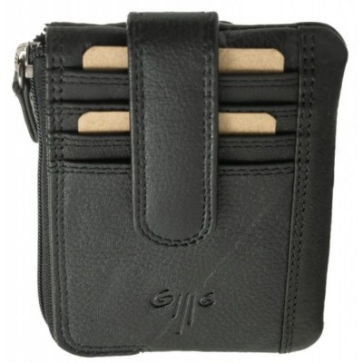 KION Καρτοθήκη δέρμα D-26 μαύρη