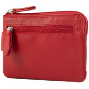 KION Καρτοθήκη δέρμα D-26 κόκκινη Wallets